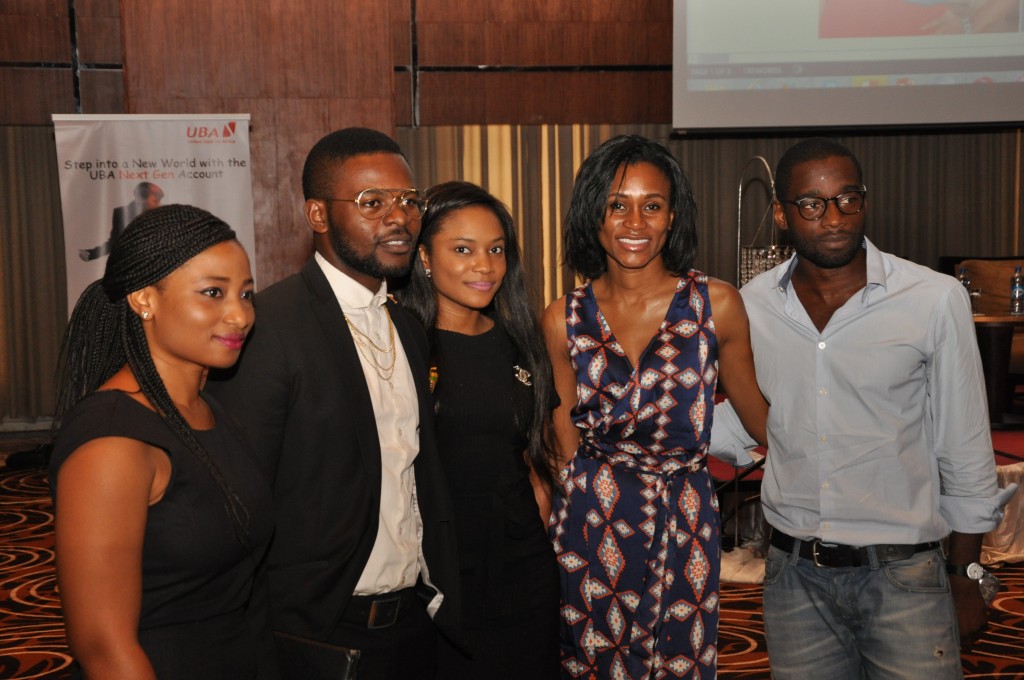 UBA’s new generation of loyal customers at the product Launch of UBA’s tailor made “Next-Gen” account in Lagos today