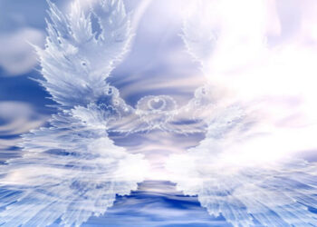 angels winged sky blue 31000