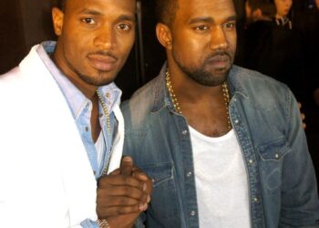 Dbanj at Kanye Wests Fashion Show Paris Fashion Week March 2012 BellaNaija005