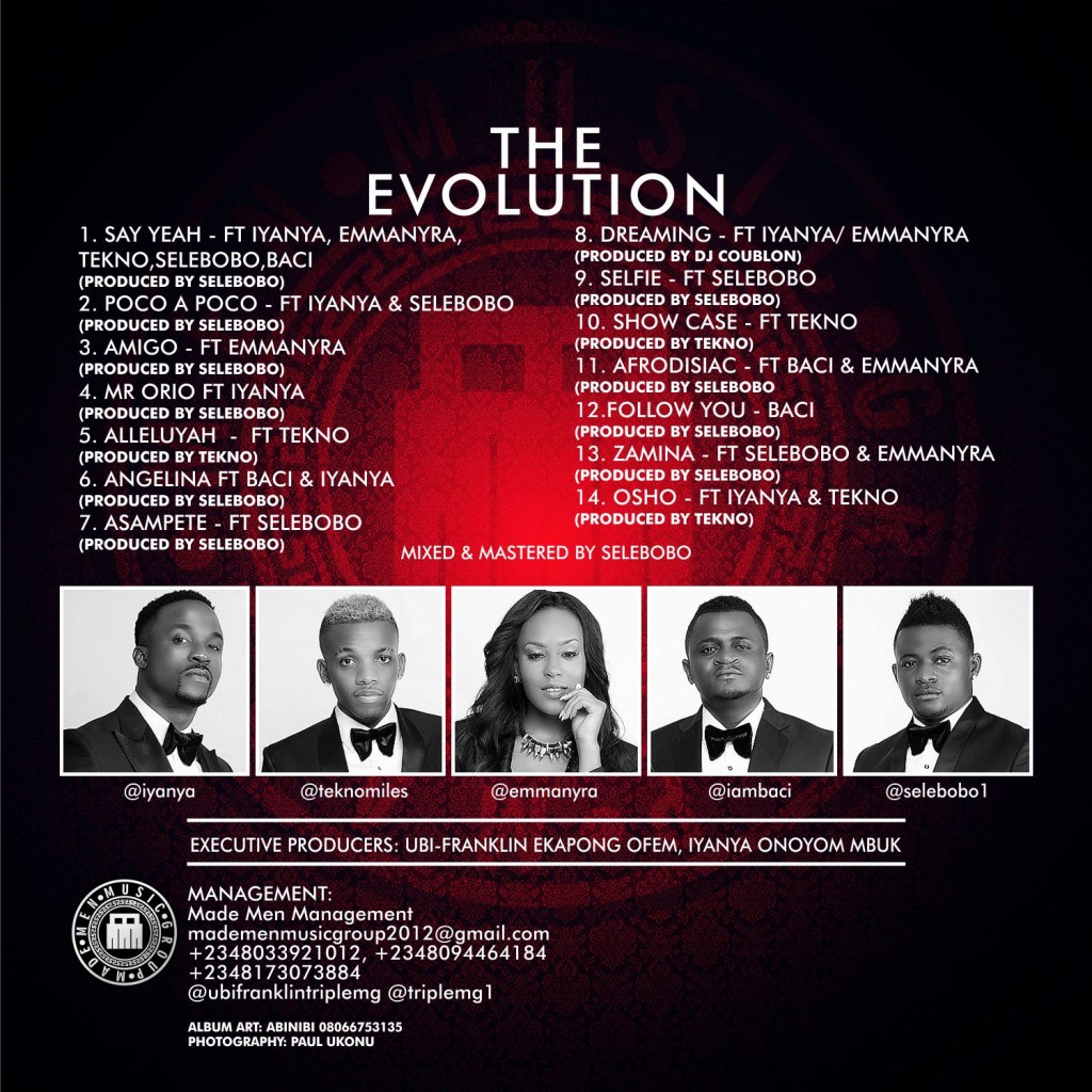 Triple MG - The Evolution -album-back-b