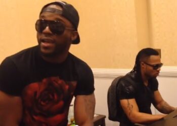 Iyanya FLavour Backstage Freestyle