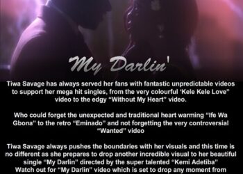 Tiwa Savage My Darling Video Art