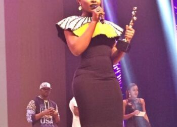 Yemi Alade at the 2015 NEA