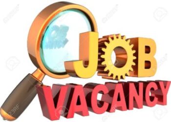 10870458 Job vacancy text banner under magnifying glass Unemployment work searching abstract Jobs employment Stock Photo