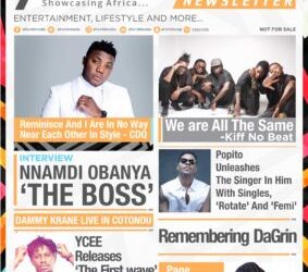 Afro100 newsletter front cover