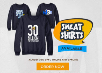 NEW ARRIVALS: Sweat Shirts On TooXclusive Store - Hurry Now, Place Your Order!! 2 sweat shirts