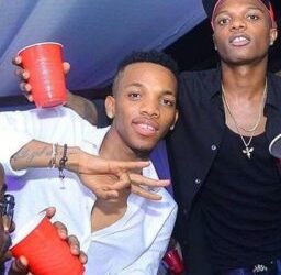 Tekno Wizkid and Shina Peller party at Quilox 1