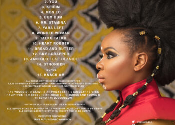 Yemi Alade Black Magic Album Art Back