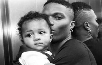 Wizkid and his baby KOKO TV NG