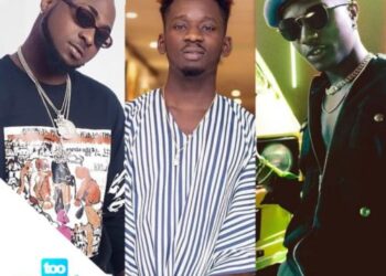 Davido Wizkid Mr Eazi e1528280948526