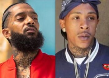 Nipsey Hussle and Eric Holder