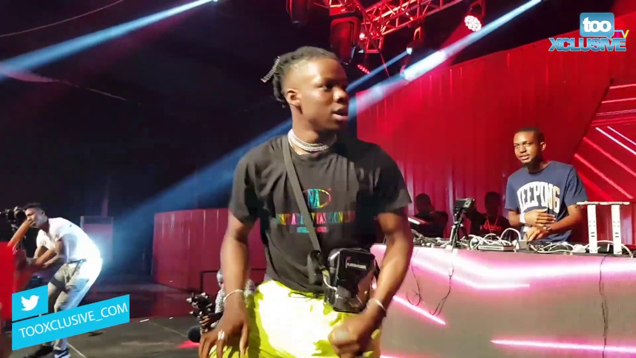 Rema Performed At The Bud X Lagos Video Show Galantmedia