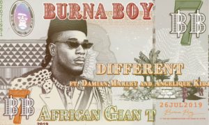 Burna Boy - "Different" ft. Damian Marley x Angelique Kidjo