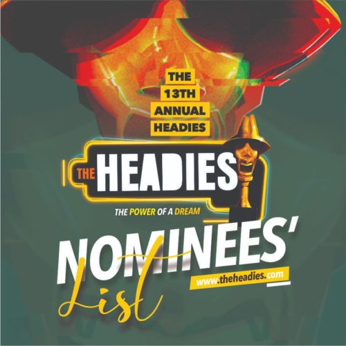 The HEADIES Award 2019; Winners List