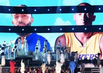 DJ Khalid, Meek Mill, John Legend, & Roddy Ricch Pay Tribute To Nipsey Hussle & Kobe Bryant At The Grammys 1 nipsey and kobe