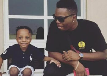 photos olamide and son batifeori maximiliano show us father son goals