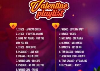 Valentine playlist