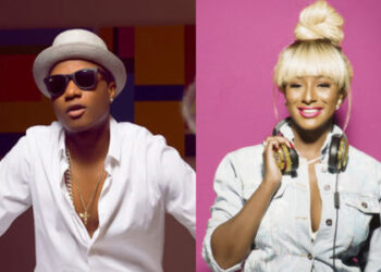 Wizkid and Dj Cuppy