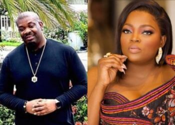Don Jazzy and Funke Akindele 550x367 1