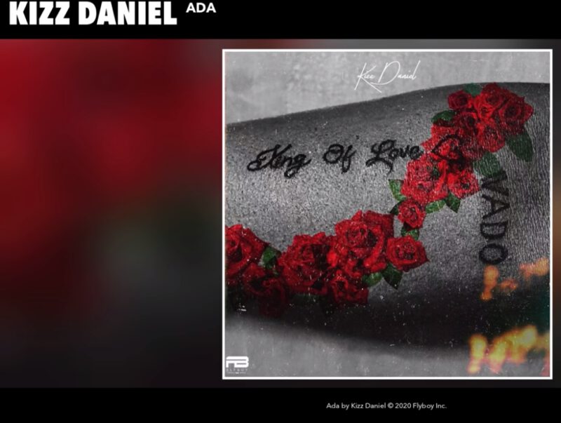 Kizz Daniel - Ada Audio + Lyrics 1 Kizz