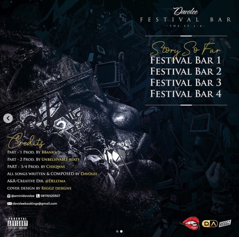 EP Davolee - Festival Bar The EP 2 width=800
