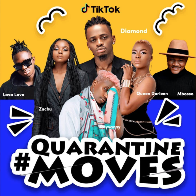 Quarantine Diamond Platnumz, Rayvanny, Mbosso, Lava Lava, Queen Darleen, Zuchu