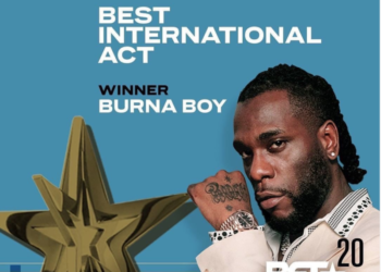 Burna Boy BET Awards Best International Act 2020