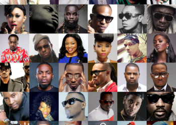 This are the photos of Nigerian artists in square