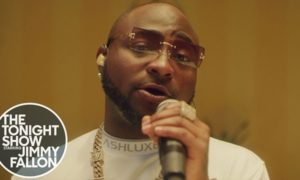 Davido Performs "D&G" & "Fall" At Jimmy Fallon's Show
