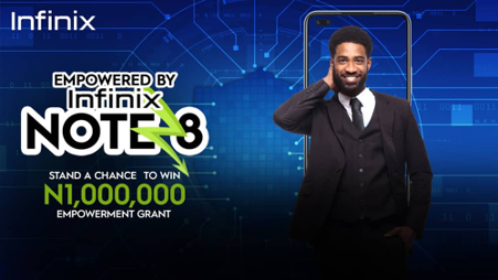 Win 1million Naira in the Infinix Note 8 Empowerment Campaign