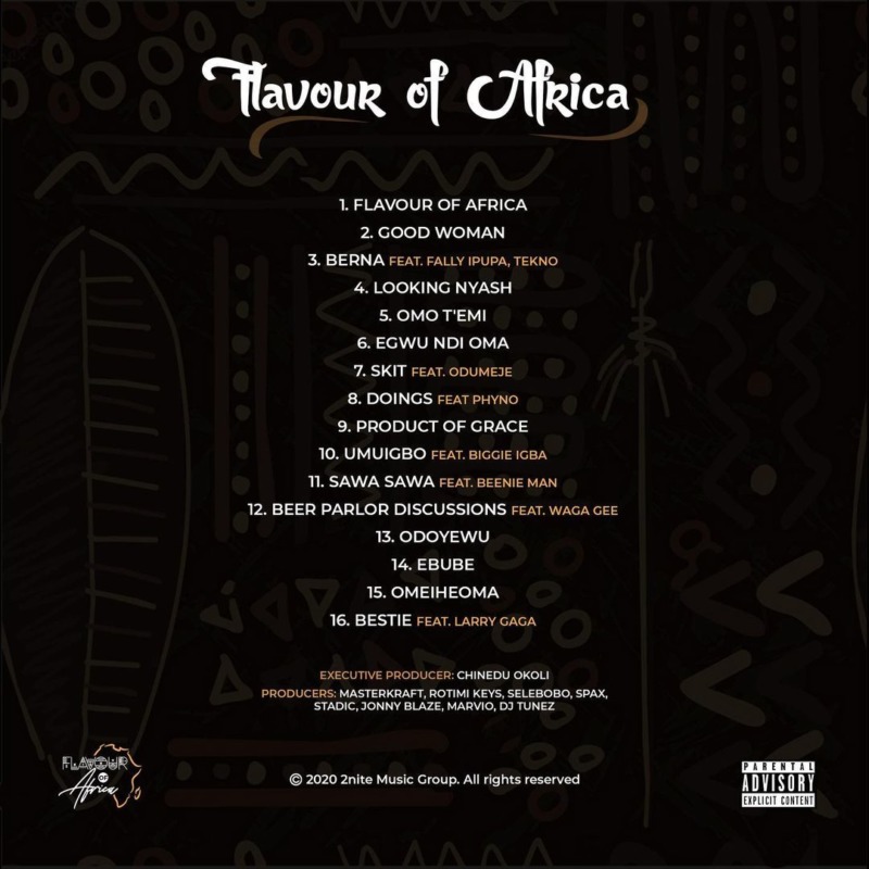 [Album] Flavour – “Flavour of Africa” ft. Fally Ipupa, Tekno, Phyno & More 1