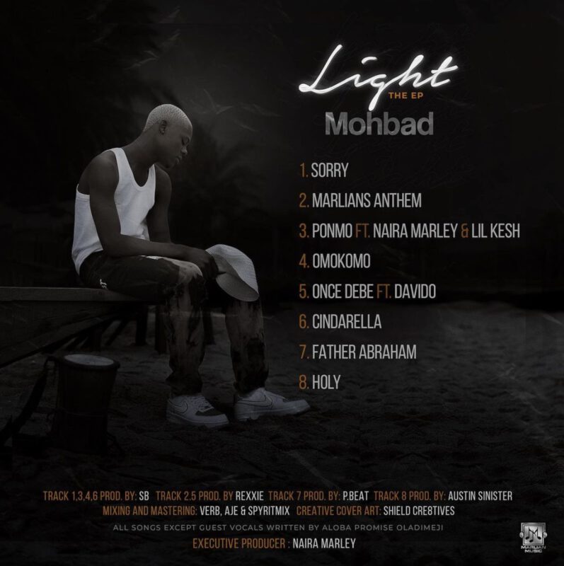 EP Mohbad - Light The EP ft. Davido, Lil Kesh, Naira Marley 2 width=702