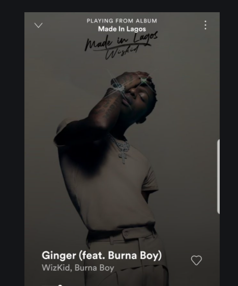 Wizkid Burna Boy Ginger, Top Collaboration of 2020