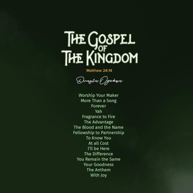 The Gospel Of The Kingdom Tracklist