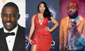 Davido Megan Thee Stallion Idris Elba