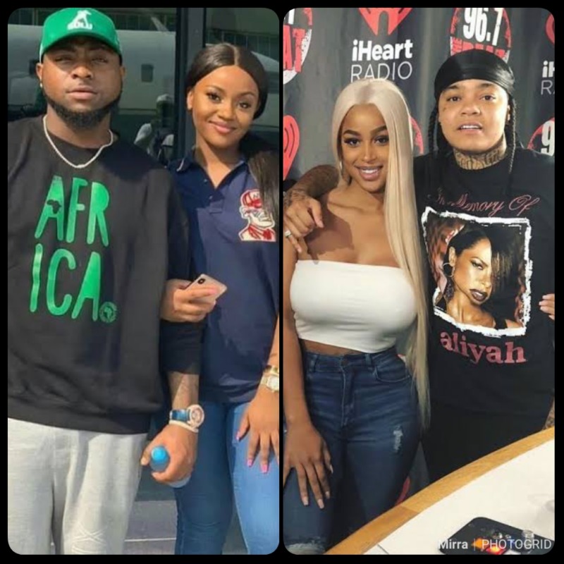 Confusion As Davido Gets Caught Leaving A Club With Sexy Model While Vacationing Abroad