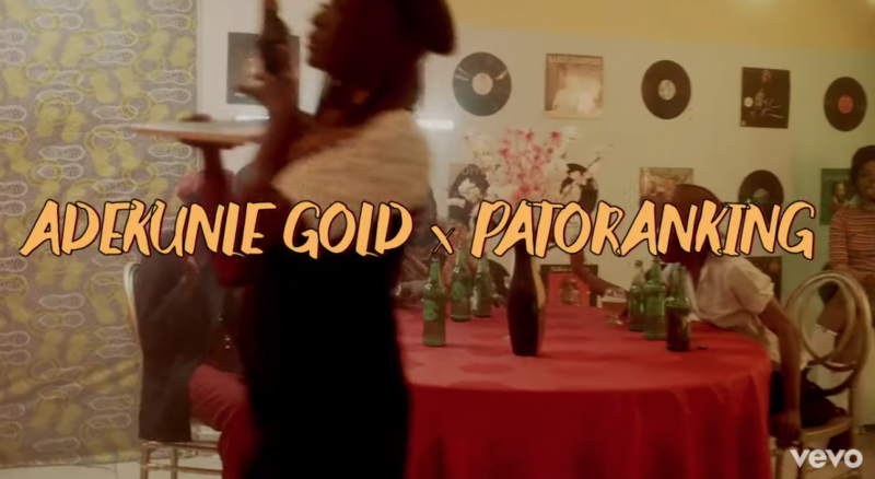 Adekunle Gold Patoranking Pretty Girl