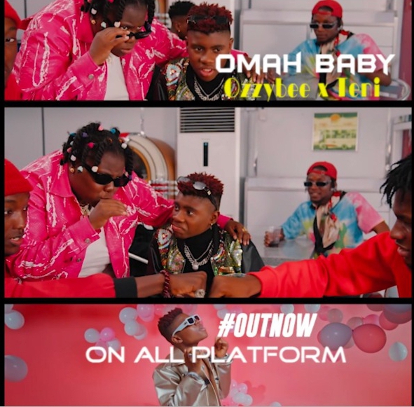 [Video] OzzyBee X Teni – “OMAH BABY”
