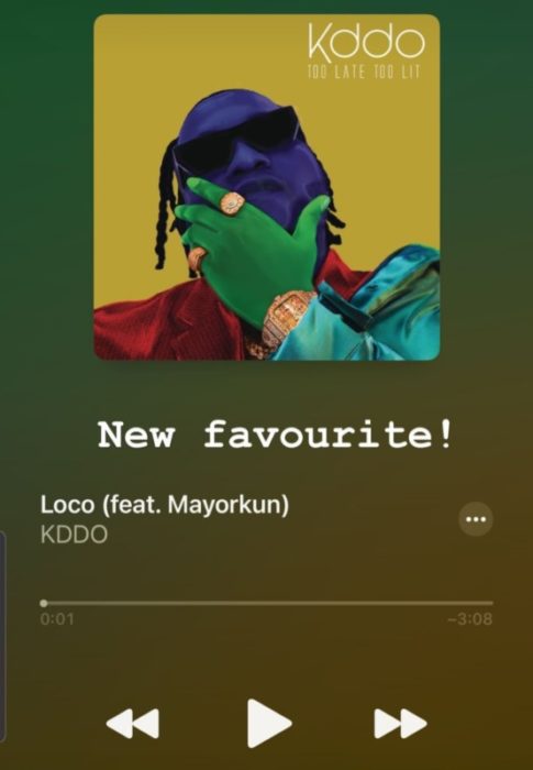 KDDO – “Loco” ft. Mayorkun