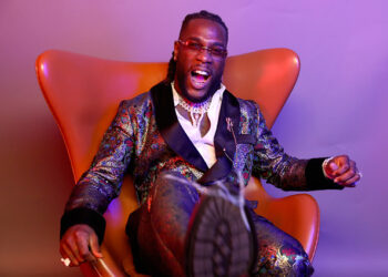 LOS ANGELES, CALIFORNIA - JUNE 23: Burna Boy poses for a portrait during the BET Awards 2019 at Microsoft Theater on June 23, 2019 in Los Angeles, California. (Photo by Bennett Raglin/Getty Images for BET)