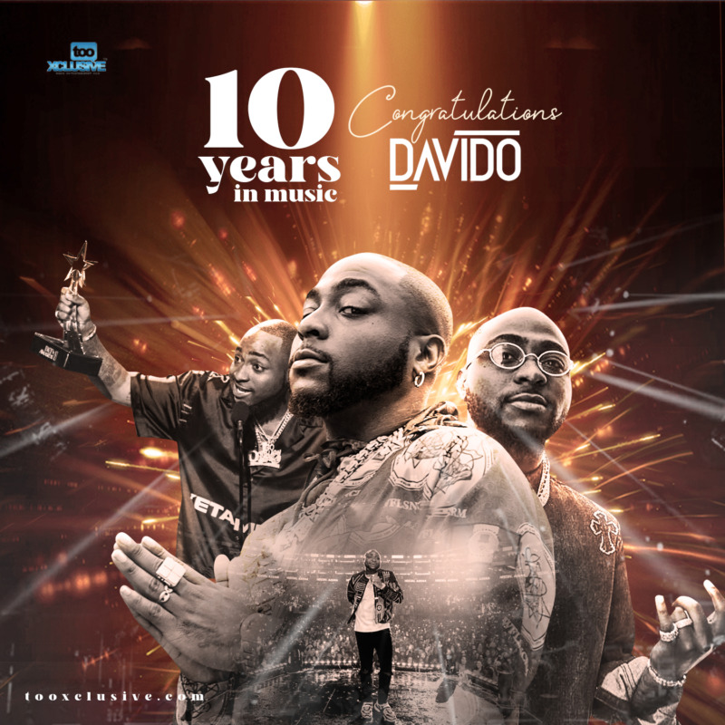 With Over 100 Hits, Davido Celebrates 10 Years On Stage – “10 Best Davido Songs Ever”