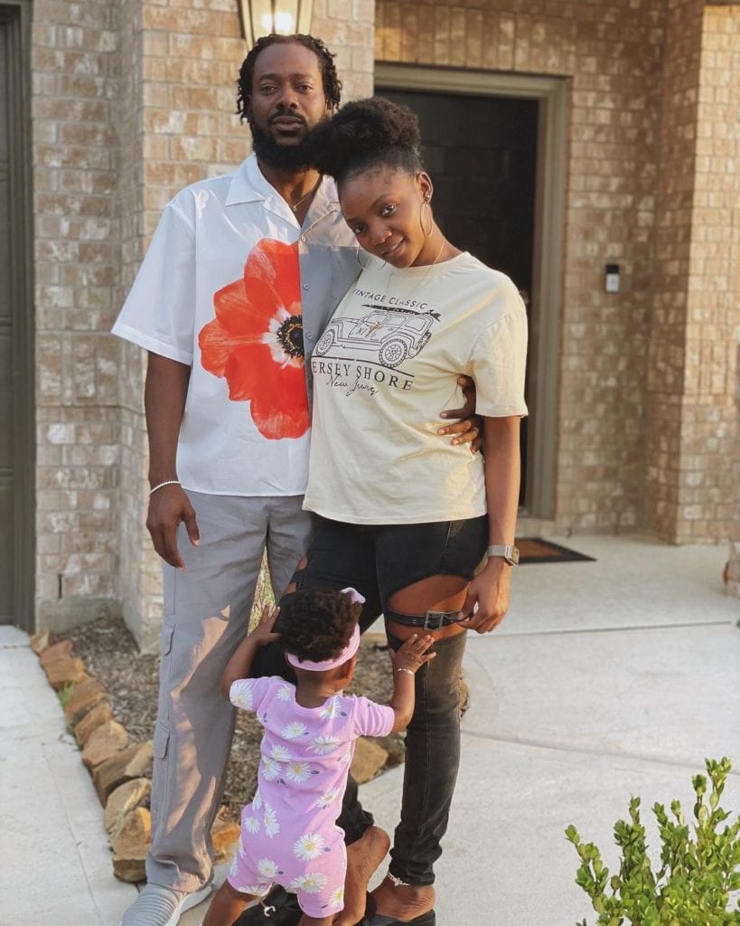 In This Life Marry Well Abeg" - Adekunle Gold Reacts To His First 'Father Gift' From Simi & Daughter, Deja.