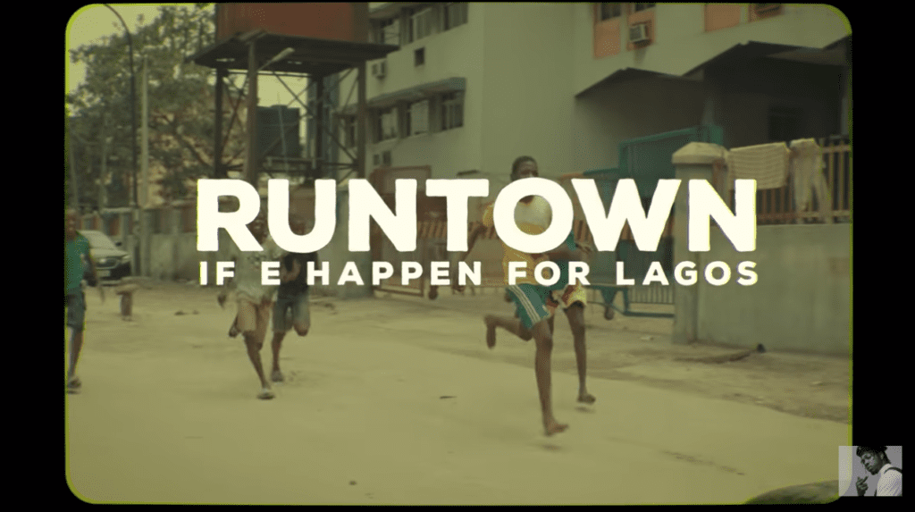 Runtown If E Happen For Lagos