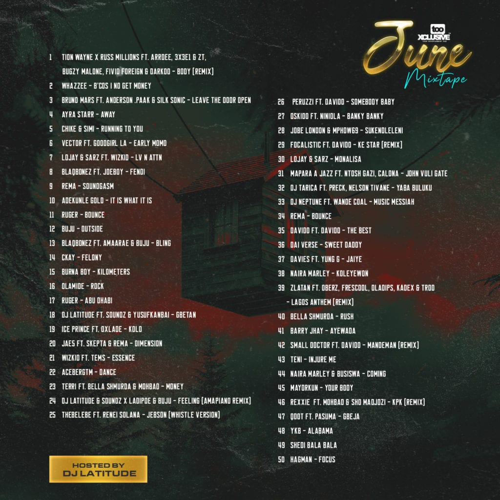 Podcast:DJ Latitude – “Tooxclusive Mid-Year Party Mixtape” (June