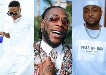 WizkidBurna Boy and Davido Img