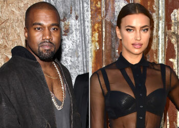 Kanye West and Kim Kardashian pose for a photo at the Givenchy fashion show during Spring 2016 New York Fashion Week on September 11, 2015 in New York City.  (Photo by Paul Morigi/WireImage)

Irina Shayk attends the Givenchy fashion show during Spring 2016 New York Fashion Week at Pier 26 at Hudson River Park on September 11, 2015 in New York City.  (Photo by Michael Loccisano/Getty Images)