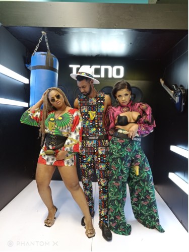 TECNOxBBNaija6: Phantom X Showcased the
Glam of African Fashion During the Saturday
Night Party