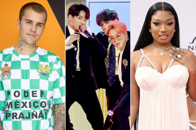 Justin Bieber, Megan Thee Stallion Lead MTV VMA Nominations See Full