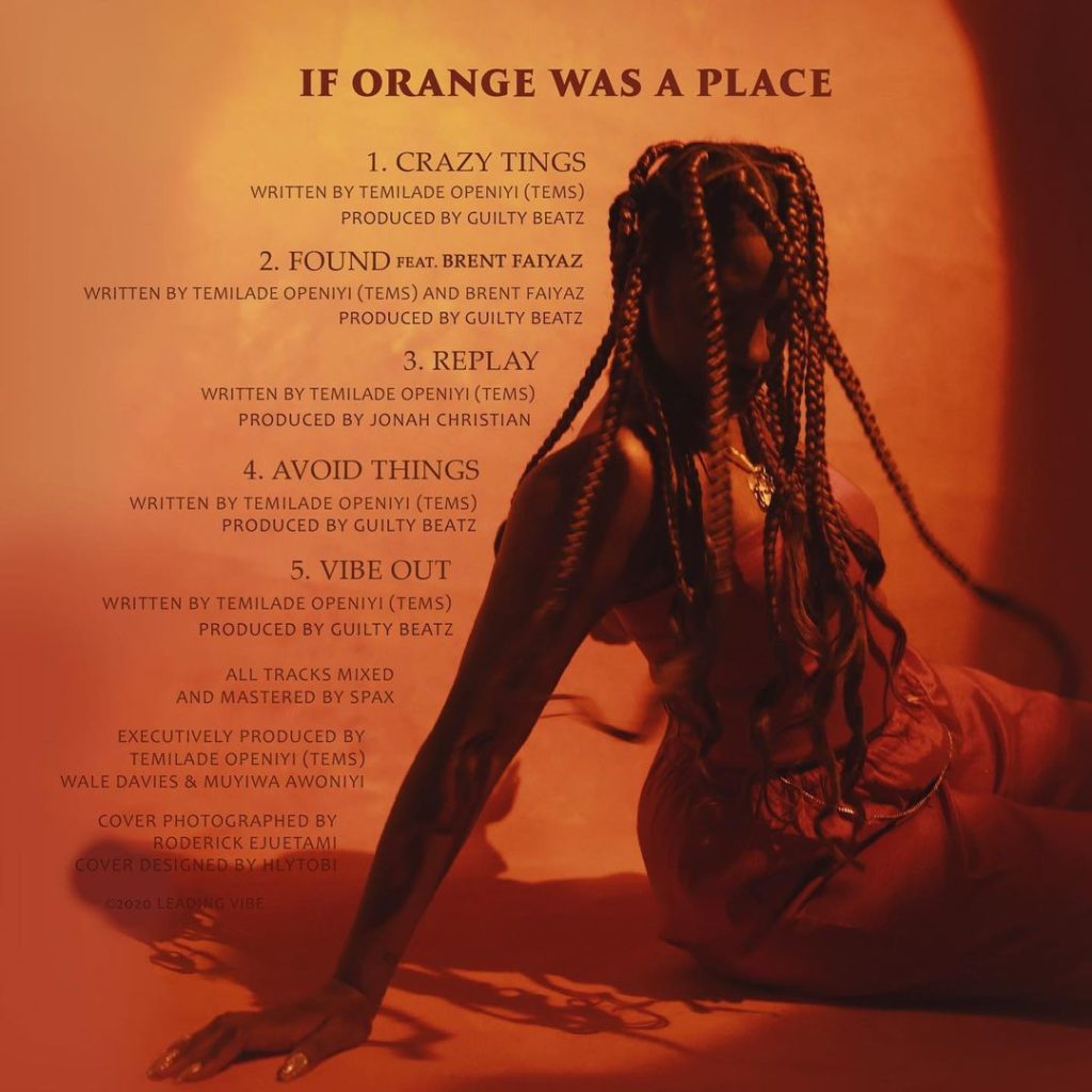 Orange Tracklist