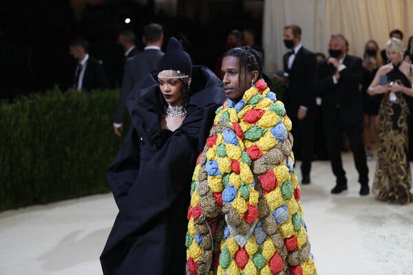 Rihanna And A$AP Rocky Make Red Carpet
Debut As A Couple At 2021 Met Gala